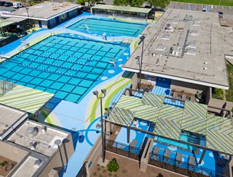 Aerial View, Paul T. Nakamura Regional Aquatic Center, Pool Deck, Santa Fe Springs
Site
Sundek
