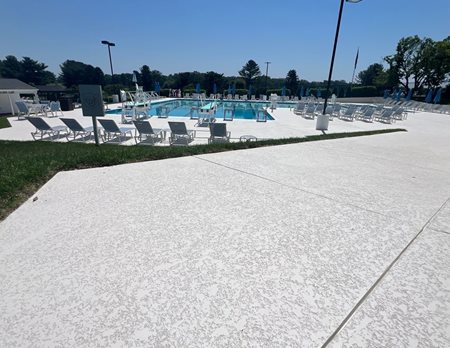 Manor Country Club Pool Deck