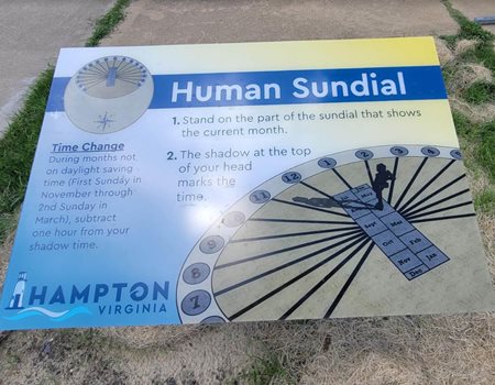 Hampton sundial