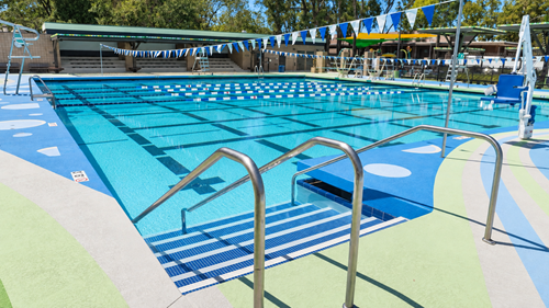  Paul T. Nakamura Regional Aquatic Center, Resurfaced Pool Deck
Commercial Pool Decks
Sundek
