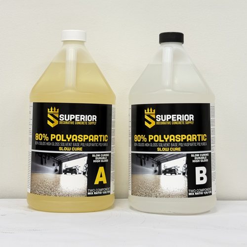 80 Polyaspartic Floor Coating
Site
Superior Decorative Concrete Supply
Dallas, TX