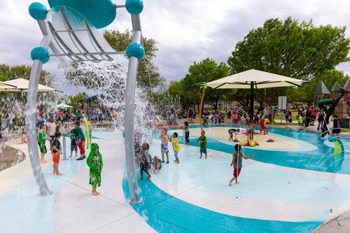 Armstrong Park, Splash Pad Coating
Site
Sundek

