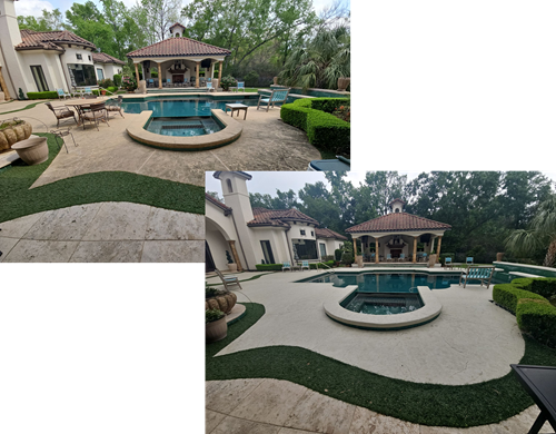 Residential Pool Deck, Before And After Resurfacing
Site
SUNDEK Houston
