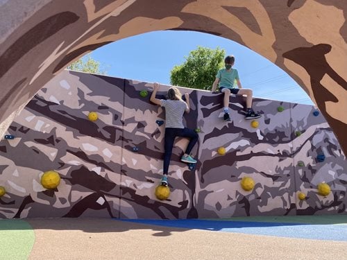 Climbing Wall, Alliance Children's Garden
Vertical Applications
SUNDEK Austin
