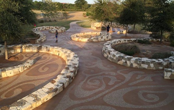 decorative concrete paths