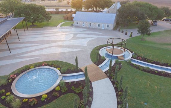outdoor overlay event center