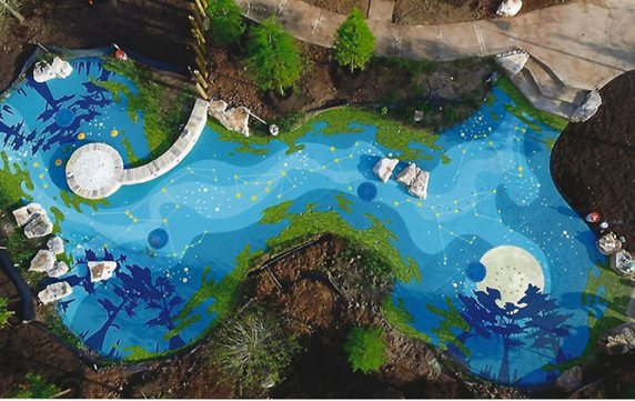 award winning splash pad