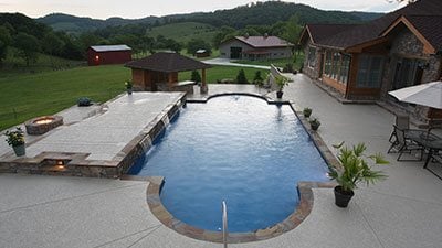 How much does it cost to paint a pool deck How To Resurface A Pool Deck Pictures Cost Options Sundek Sundek