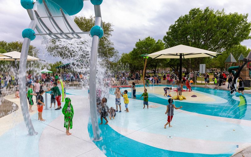Armstrong Park Splash Pad