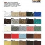 Sundek Color Chart