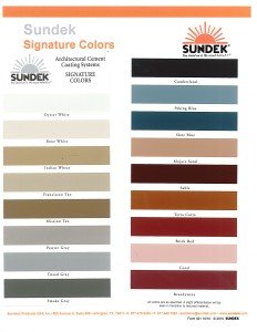 Signature Color Chart