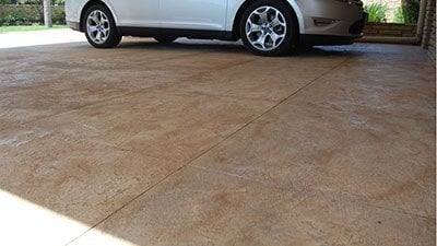 Colored Garage Floor